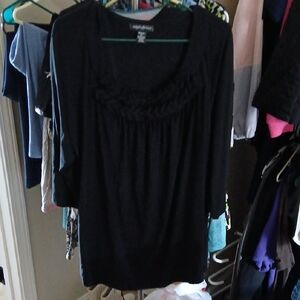 Croft & Barrow Black Women's Blouse